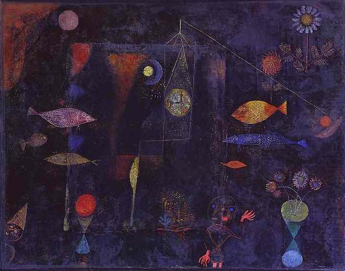 Paul Klee Fish Magic china oil painting image